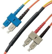 1 Meter SC/SC Mode Conditioning Fiber Optic Cable (9/125-62.5/125) - $34.99