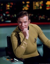 William Shatner Star Trek TOS 8x10 Publicity Photo Kirk On USS Enterpris... - £11.93 GBP