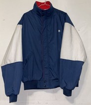 Vintage Dunbrooke Pla-Jac Jacket Windbreaker Red White Blue Made In USA Size XL - $24.06