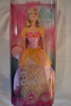Princess Barbie-Pink&amp;Yellow Gown-2008, Mattel# PO136 - Brand New - £23.50 GBP