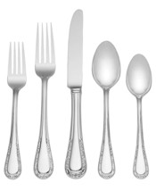 Venetial Lace by Lenox Stainless Steel Flatware Set Service 20 Pieces - New - £204.96 GBP