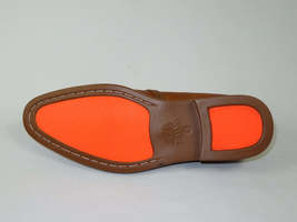 Men's Shoes The Cuban L TAYNO Leather Cap Toe Loafer Cognac image 8