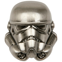 Star Wars Stormtrooper Pewter Lapel Pin Silver - £8.64 GBP
