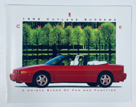 1994 Oldsmobile Cutlass Supreme Dealer Showroom Sales Brochure Guide Cat... - $12.62 CAD