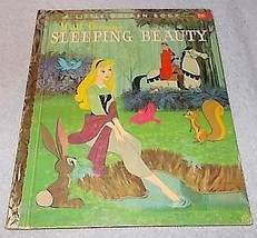 Walt Disney Sleeping Beauty 1957 Little Golden Book B printing - £6.28 GBP