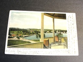 View from Bay of Naples Inn, Cumberland County, Maine-1906  Private Mail... - £15.73 GBP