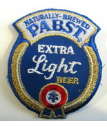 PABST EXTRA LIGHT BEER PATCH NEW VINTAGE NATURALLY BREWED - $8.21 CAD