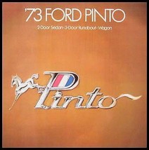 1973 Ford Pinto Original Sales Brochure - $11.39