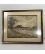 Vintage Lithography Bernyce Bullock Walters Houston Texas Artist 1977 Si... - $34.72 CAD