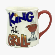 King Of The Grill Pitcher Jug Bbq Sauce Ganz 18 Oz Cup Outdoor Cooking Cookout - £18.98 GBP