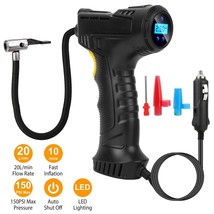 Wired Handheld Tire Inflator DC 12V Car Air Pump Compressor 150PSI Auto ... - $49.35