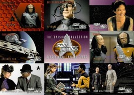 Star Trek The Next Generation Season Four Uncut Promo Trading Card Sheet 1995 P1 - £7.66 GBP