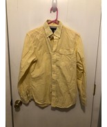 Banana Republic Soft Wash Mens Shirt SZ Small 14-14.5 Button Front Long ... - £10.11 GBP