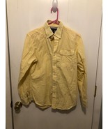Banana Republic Soft Wash Mens Shirt SZ Small 14-14.5 Button Front Long ... - $240.74 MXN
