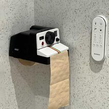 Vintage Polaroid Camera Design Toilet Paper Holder, Wall-Mounted Bathroo... - $99.00