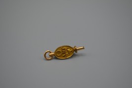 Delta Kappa Gamma 1929 Fraternity Pendant Key Fob Gold Honor Society Charm - £77.15 GBP