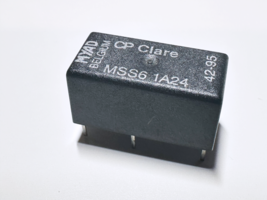 MSS6 1A24 CP CLARE Reed Relay 24VDC SPST NO 2A DIP-16 6-Pin - $6.50