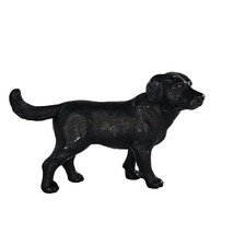 Schleich Dog Black Labrador Retriever Figure 2001 Retired Toy Figurine #16327 - £8.01 GBP
