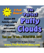 The Perfect Puffy Clouds DVD Relaxing Ambinet Video with Smooth Jazz Sou... - £6.68 GBP