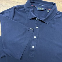 Polo Golf Ralph Lauren Mens XL Stretch Lisle Short Sleeve Polo Shirt Nav... - $23.53