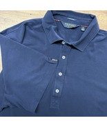 Polo Golf Ralph Lauren Mens XL Stretch Lisle Short Sleeve Polo Shirt Nav... - $453.00 MXN
