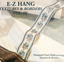 1980s Brewster Wallpaper Sample Book E-Z Hang Textures Border Vintage Ma... - $59.99