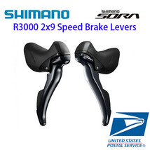 Shimano Sora ST-R3000 2x9 3x9 speed Shift Brake Levers Left + Right Set - $158.76 CAD