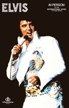 Elvis Presley 24 x 38 &quot;Live In Person&quot; Int Hotel Las Vegas Custom Poster - £39.82 GBP