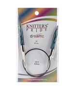 Knitter&#39;s Pride-Dreamz Fixed Circular Needles 16&quot;, Size 11/8mm - £19.68 GBP