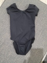 Weissman Dance Leotard Bodysuit Black Sleeveless Childs Size XS NWOT - $244.04 MXN