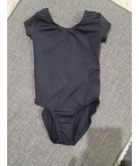 Weissman Dance Leotard Bodysuit Black Sleeveless Childs Size XS NWOT - $244.04 MXN