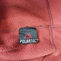 Cabela's RN#56835 Men's Burnt Orange Fleece Pullover Polartec Sweatshirt Size L image 7