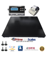 5&#39; x 5&#39; Floor Scale Thermal Printer with Indicator for Warehouse 5,000 l... - £939.69 GBP
