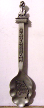 Savannah, Ga. &quot;Waving Girl&quot; Souvenir Spoon-Pewter - $9.90