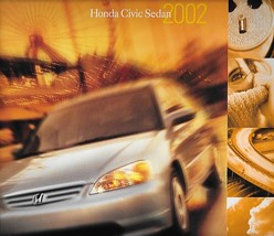 2002 Honda CIVIC SEDAN sales brochure catalog US 02 DX LX EX - £4.78 GBP