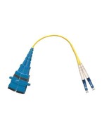 1ft Fiber Optic Adapter Cable LC (Male) to SC (Female) Singlemode 9/125 ... - £7.13 GBP