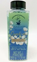 3 Fresh Aromatherapy Signature Bath &amp; Body Salts CLEAN COTTON Scented 17.6 Oz Ea - £23.72 GBP