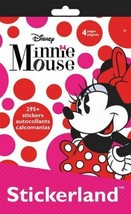 Minnie Mouse Disney Stickerland Sticker Pad 295+ Stickers Reward School ... - $6.81