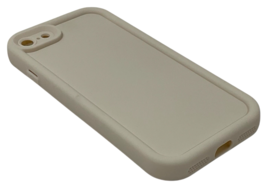 Soft TPU Case Cover for iPhone SE 2022/2020 Protective TPU Fashion Case CREAM image 4