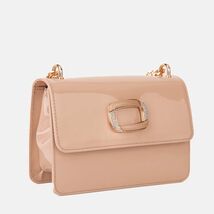 The Ferrara Cream Patent Leather Handbag image 2