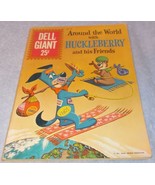 Dell Giant Silver Age Comic Huckleberry Hound Around the World with his ... - £15.45 GBP