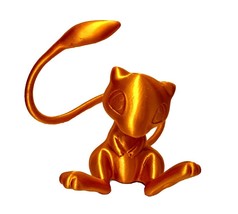 Silk Gold Mew - Paintable Pokemon 3D Model - Kids Painting Toy PP3D - £13.33 GBP
