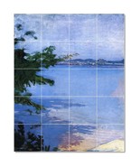 Abbott Handerson Thayer Waterfront Painting Ceramic Tile Mural BTZ23184 - $200.00+