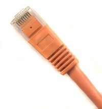 Ultra Spec Cables Pack of 75 - Orange 1FT Cat6 Ethernet Network Cable LAN Intern - £81.68 GBP