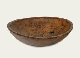 New Primitive design Bowl with a  hole in distressed Finish image 2