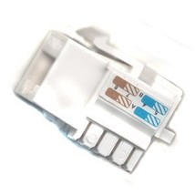 Ultra Spec Cables Cat6 Keystone Jack White - Pack of 5 - £17.54 GBP