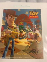 Uganda #1483 Disney - Toy Story - Woody - Buzz - Andy&#39;s Toys Mnh Souvenir Sheet - £3.90 GBP