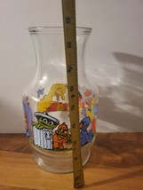 Vintage Sesame Street Canister Carafe Pitcher Big Bird Cookie Monster Burt Ernie - £21.99 GBP