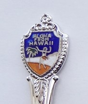 Collector Souvenir Spoon USA Hawaii Aloha From Hawaii Hula Girl Sterling - £2.33 GBP