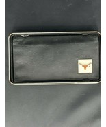NCAA Texas Longhorns Black Long Wallet With Pewter Logo - $40.70 CAD